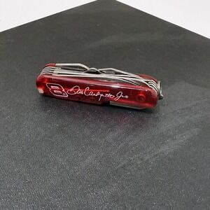 DALE EARNHARDT JR #8 Budweiser Swiss Army 3" Frost Cutlery 17 Tool Knife